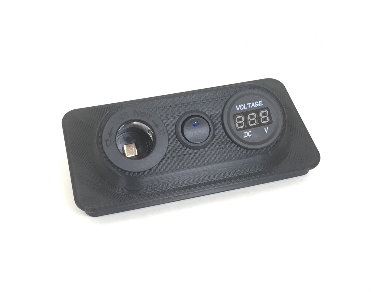PowerPod® - Vanagon Ashtray Mounted Voltmeter/USB pod