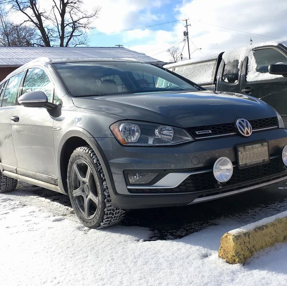VW Mk7 GTI Alltrack Driving Light Brackets