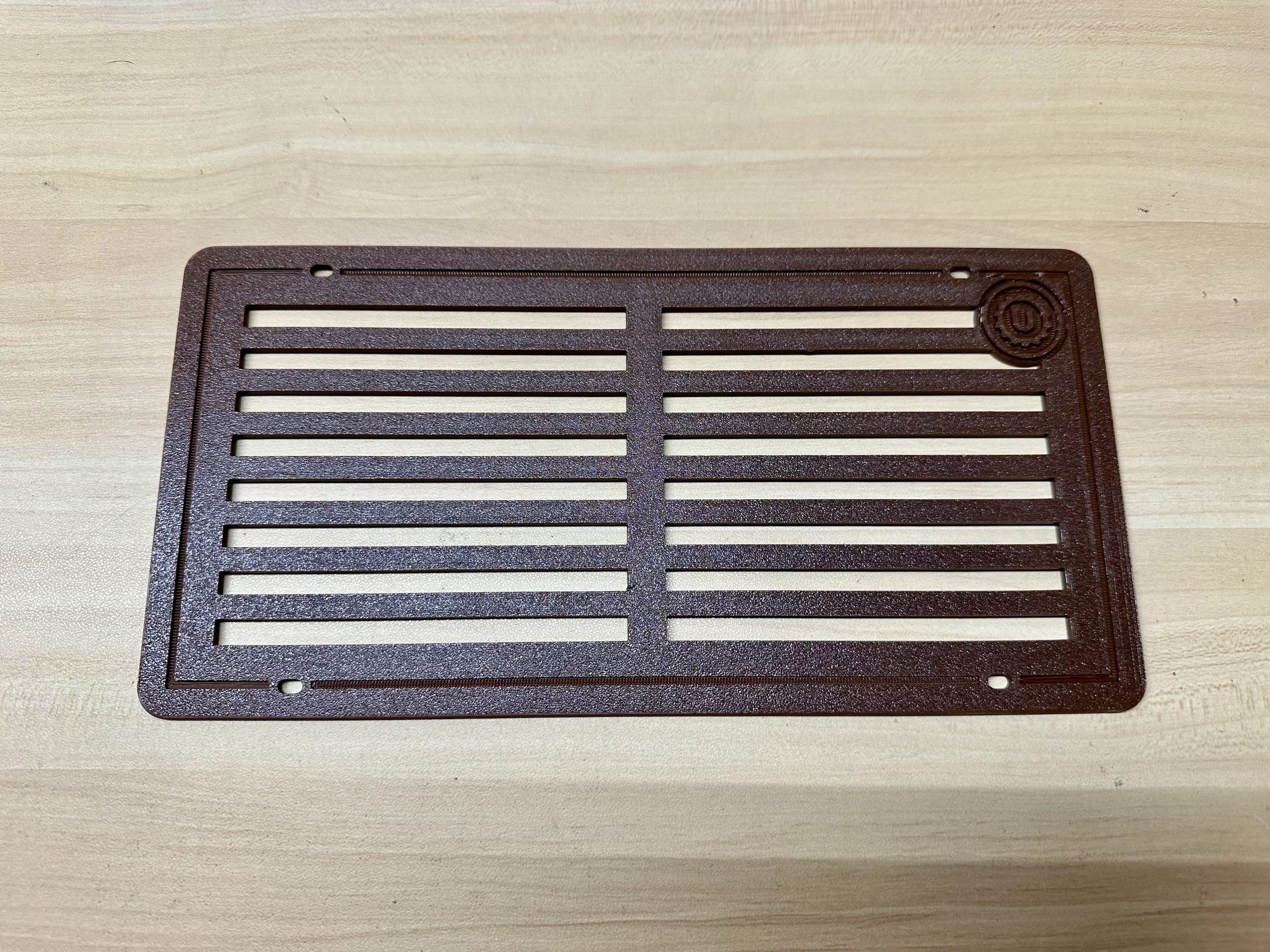 Vanagon Westfalia Full Camper BLANK Rear Heater Cover Plate
