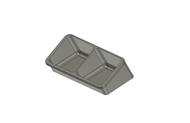 Vanagon Ashtray (Deep) Succulents / Cubby Bin (Early Metal Dash)